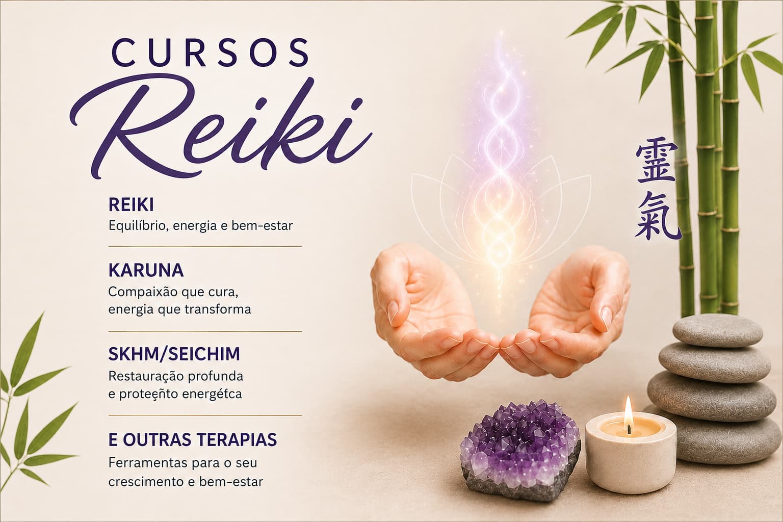 cursos de reiki karuna SKHM/Seichim