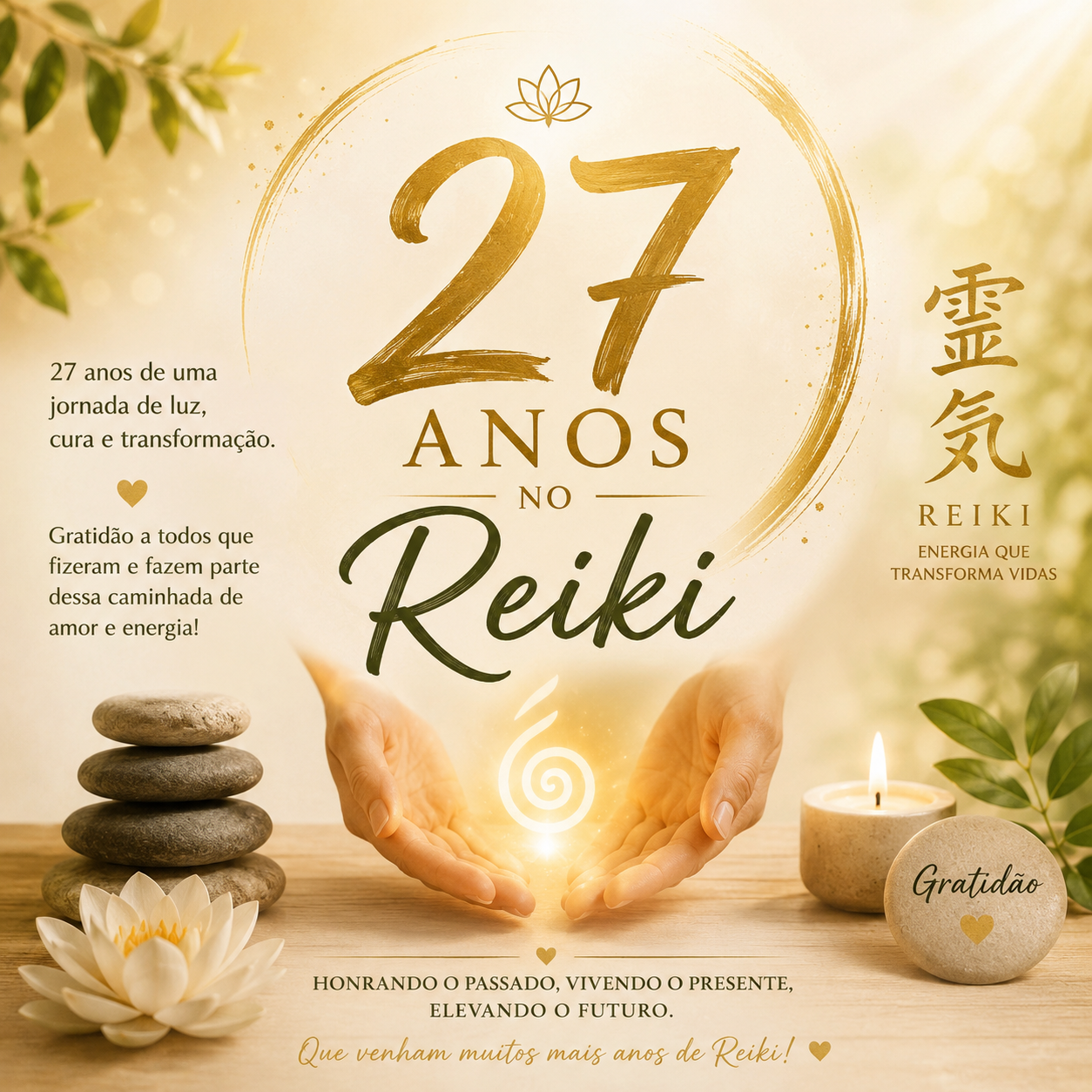27 Anos no Reiki