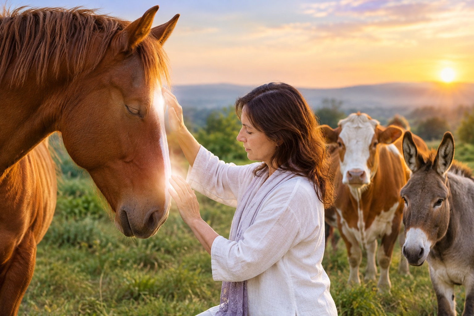 Reiki para animais grande porte